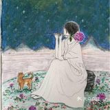 一人一狗🐶遥望着星空⭐