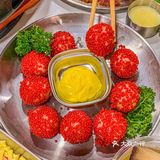 天津烤肉店内卷王‼️Diy小汉堡,芝士条爆好吃