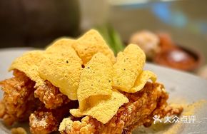 Snowflake Cheese Garlic Fried Chicken