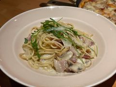 培根蘑菇奶油意面-新贝乐意大利餐厅(苏州中心店)