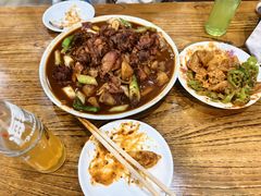 麻酱拉皮-清真机车工厂大盘鸡(金苹果商务中心店)