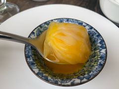 菊胎苹果炖肉汁拼虾饺-五号茶居·新派粤菜·岭南五号酒店(沿江中路店)