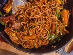 精选肋排焖面-金豆角砂锅焖面(安贞店)