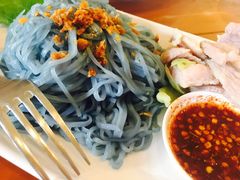 -蝶豆花蓝面条