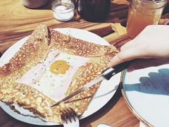 巴黎火腿鸡蛋芝士蘑菇可丽饼-RAC BAR(安福路店)