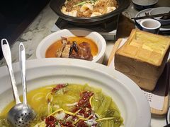 金汤酸菜鲈鱼-绿茶餐厅(乐峰广场店)