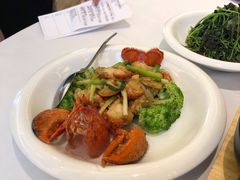 葱姜炒波士顿龙虾-万龙洲海鲜(大兴绿地缤纷城店)