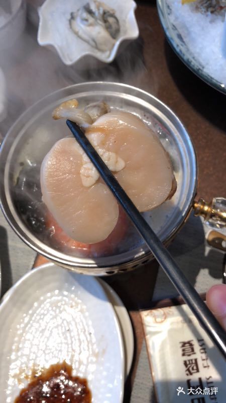 铭门盛宴艺术海鲜姿造(广州东站店)带子圣子王图片 - 第3张