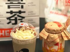 沉香焙茶波波-喜茶(深圳海岸城店)