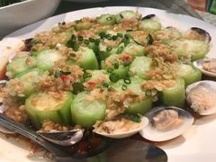 金蒜白贝蒸胜瓜-蒲园食堂(中山大学广州校区南校园店)