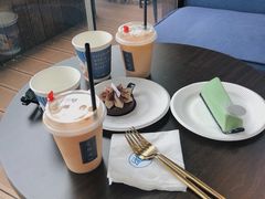 抹茶慕斯-游心咖啡(青山滨江店)
