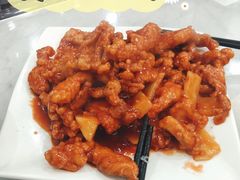 菠萝鸡片盖饭-臻味斋