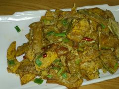咸蛋南瓜片-胖大嫂渔家排档(半边山店)