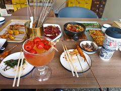 -街角等你.大连海鲜烧烤.经典铁板海鲜串(西安路店)