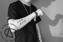 文字-AC TATTOO 纹身