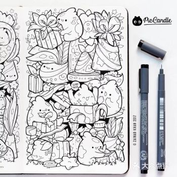 简单的线条，超萌的简笔画