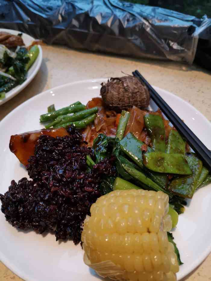 南关厢素食馆-"三月第一个周末去了海宁朋友家,走之前,朋.