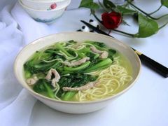 青菜瘦肉汤面-潮鑫牛肉火锅(敏捷广场店)