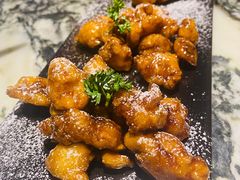 雪花糖醋里脊-绿茶餐厅(乐峰广场店)