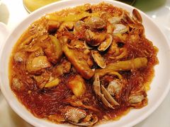 茄子炖蚬子-日丰园海肠水饺·老字号大连海鲜(和平广场店)