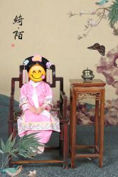 -后宫·古装汉服京剧儿童亲子全家福摄影