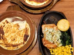 铁板蒜味鸡排-萨莉亚意式餐厅(桃浦路店)