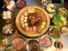 秘制牛肉-老姐石板烧烤+铜炭火锅(总店)