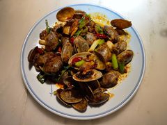 辣炒蚬子-日丰园海肠水饺·老字号大连海鲜(和平广场店)
