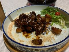 黑蒜子牛肉粒-卫鼎轩·家宴(水上公园店)