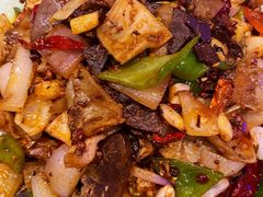 锡伯族爆炒羊杂-亚克西姆新疆菜(库车店)