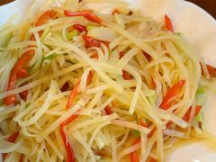 酸辣土豆丝-自游人·美食一楼·地道徽菜(三十年名店)