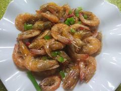 油爆大虾-明记海鲜美食老字号(明记总店)