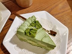 抹茶蛋糕-新华里咖啡书吧(新华书店小寨店)