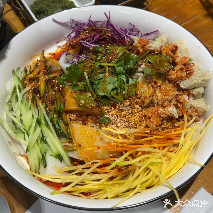 滩羊铺子(牛栏山店)纯手工制作的新疆酿皮子图片