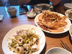 雪菜烧鱿鱼-小厨师·二十年沈家门小海鲜(百井坊巷店)
