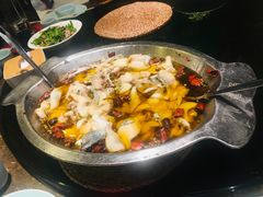 招牌水煮鱼-川旺角川粤融合菜•海景餐厅(星海广场店)