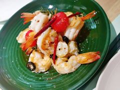 西班牙橄榄油煎海虾-幸薈飯堂