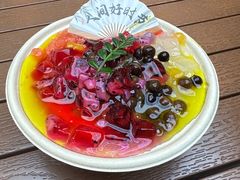 杨枝甘露冰豆花-沙州食驿·非遗小吃夜市