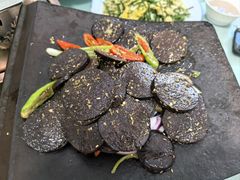 香煎羊血肠-老舅老蒙肉饼非遗店(一店)