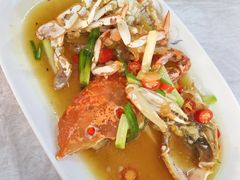 姜葱炒花蟹-众味海鲜大排档·活海鲜·潮汕味(南澳店)