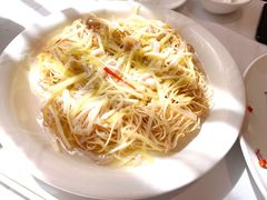韭菜肉丝两面黄-老人和饭店(淮海中路店)