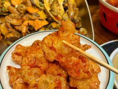 -东来菜馆•手抓海鲜家常菜•海鲜锅贴(鸽子窝店)