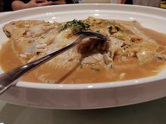 -海派美食·家宴海鲜青岛菜·石锅鲽鱼头(东方城店)