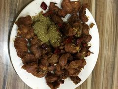 炸脆鸡胗-老七饭馆(光荣道总店)