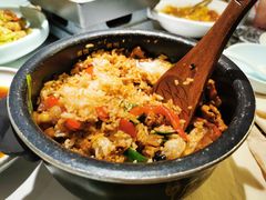 秋葵泡菜腊炒饭-望湘园·洞庭渔宴(永旺店)