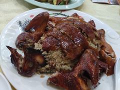 失传菜脆皮糯米鸡-水乡人家私房菜(逢简店)