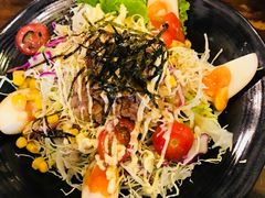 三文鱼牛油果沙拉-百步拉面