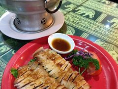 招牌炭烧猪颈肉-大耳象东南亚风情餐厅(月湖公园店)