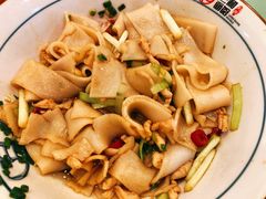 韭黄肉丝拌粉-刘氏三和面馆