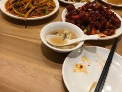 椒香虾仁爆鸡球-陈傻子餐厅(世纪都会店)